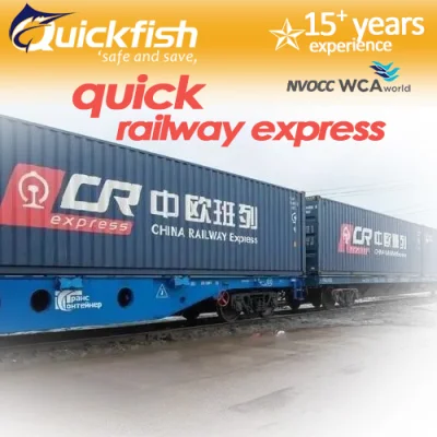 Rail Freight Logistic Service Campling Light From China to Hungary